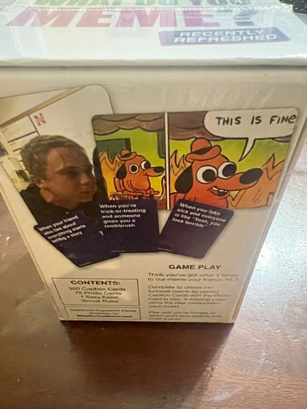 New sealed What Do You Meme? Recently Refreshed - White Party Card Game. - Picture 3 of 3